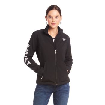 Ariat New Team Softshell Jacket Čierne | Db0XK79Q