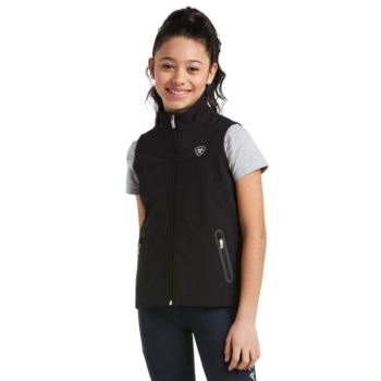 Ariat New Team Softshell Vest Čierne | K5CIj34I