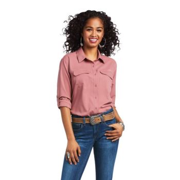 Ariat Outbound VentTEK Stretch Shirt Antique Rubia | LqxxJLKq