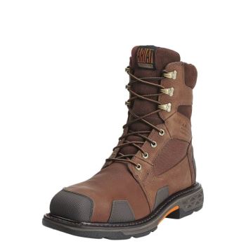 Ariat OverDrive 8" Siroke Topanky Square Spicou Nepremokave Composite Spicou Pracovná Boot Hnede | WkjgguCe