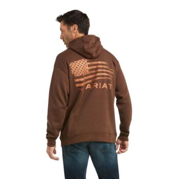 Ariat Patriot 2.0 Sweatshirt Hnede Hnede | VEQR0HyQ