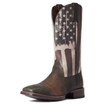 Ariat Patriot Ultra Western Boot Hnede | XDl35E7w