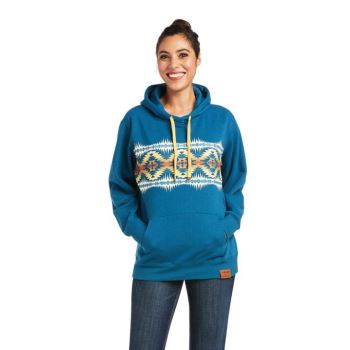 Ariat Pendleton Bavlnene Hoodie Night Dance | 1eiE72rh