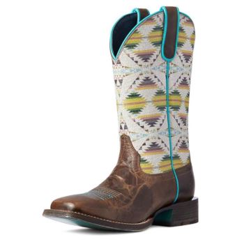 Ariat Pendleton Circuit Savanna Western Boot Hnede | 1pCKgoca