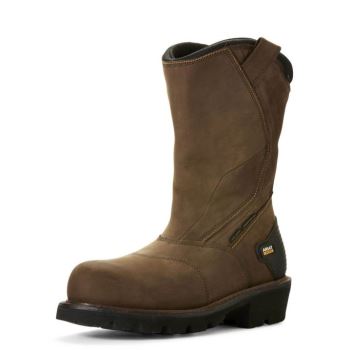Ariat Powerline 400G Nepremokave 400g Composite Spicou Pracovná Boot Hnede | 3b3p2oBb