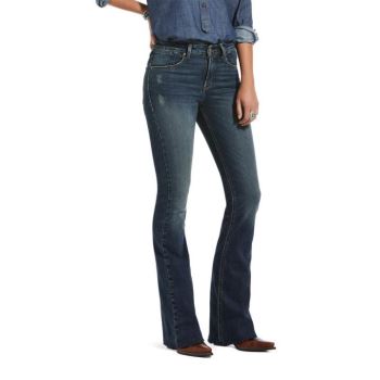 Ariat Premium High Rise Flare Jean Modre | eZ6ZfNfP
