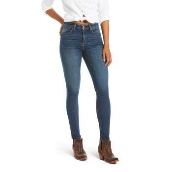 Ariat Premium High Rise Skinny Jean Stretch Modre | uEmBXsEC