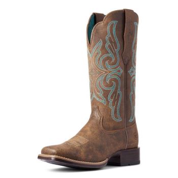Ariat Primera StretchFit Western Boot Vintage Bomber | LvOZeInW