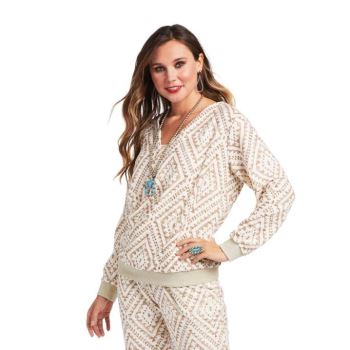 Ariat Primitive Pullover Sweatshirt Southwest Print | 3iS8cN33