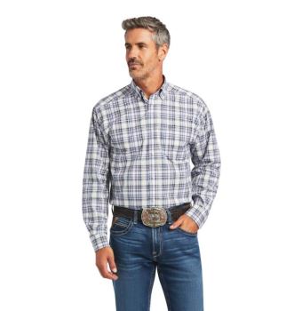 Ariat Pro Series Brady Klasické Fit Shirt Biele | EwMQiR0n