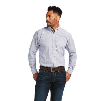 Ariat Pro Series Daniel Klasické Fit Shirt Biele | kG7nSXEz