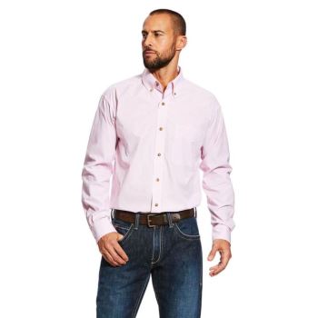 Ariat Pro Series Dayne Mini Stripe Shirt Ruzove | zHEMeYAN