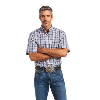 Ariat Pro Series Idris Klasické Fit Shirt Biele | hCQnt5Cj