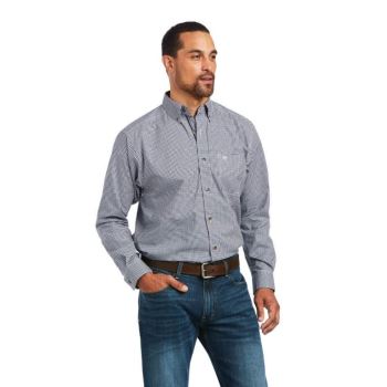 Ariat Pro Series Jeremias Stretch Klasické Fit Shirt Biele | ywPSbfcy