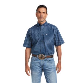 Ariat Pro Series Kyree Stretch Klasické Fit Shirt Skyfall | IERri5Tb