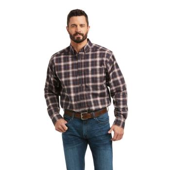 Ariat Pro Series Mavrick Stretch Klasické Fit Shirt Hnede | myjmkZ1A