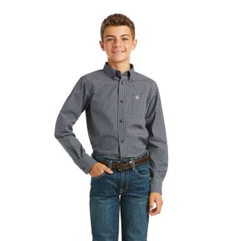 Ariat Pro Series Merrick Klasické Fit Shirt Námornícka Modrá | tol2fQUo
