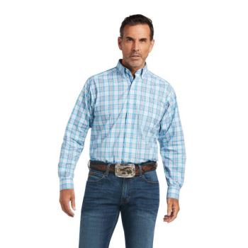 Ariat Pro Series Quimby Klasické Fit Shirt Bachelor Button | yz8SUTex