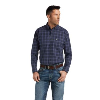 Ariat Pro Series Shep Stretch Klasické Fit Shirt Naval Base | 2xnkindk