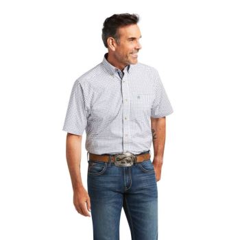 Ariat Pro Series Taha Stretch Klasické Fit Shirt Biele | J2yyjH0n