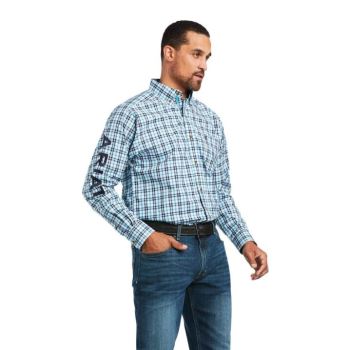 Ariat Pro Series Team Synclair Klasické Fit Shirt Riviera | iYasxNgl