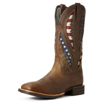 Ariat Quickdraw VentTEK Western Boot Hnede | 1dNXBr9R