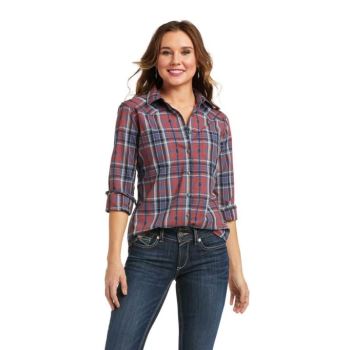 Ariat REAL Billie Jean Shirt Modre | 5fgfi6vX