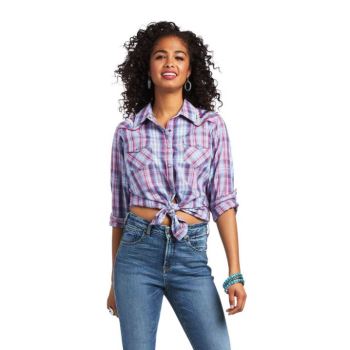 Ariat REAL Cornflower Shirt Kvetinové | eBtn5ZGs