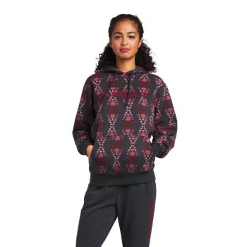 Ariat REAL Diamondback Printed Sweatshirt Siva | MDvdwWp9