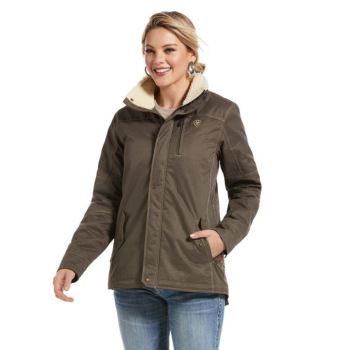 Ariat REAL Grizzly Jacket Banyan Bark | tTSmty44