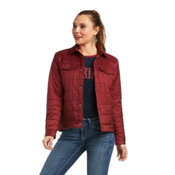 Ariat REAL Puffer Trucker Jacket Rhubarb | pBu6RZmm
