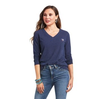 Ariat REAL Serape Thunderbird Tee Námornícka Modrá | jdAuwTGL