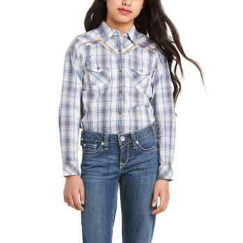 Ariat REAL Summer Breeze Shirt Modre | okBlsMP2