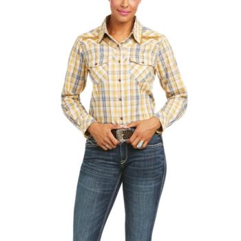 Ariat REAL Summer Days Shirt Zlate | ZzwD8GLk