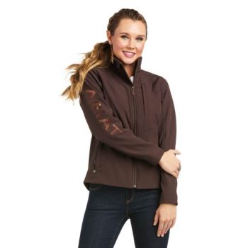 Ariat REAL Team Patriot Softshell Jacket Káva | cuDUAy7G