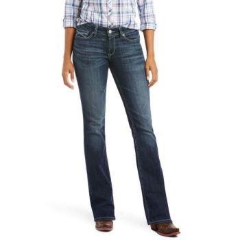 Ariat R.E.A.L. Stredne Rise Arrow Fit Beverly Boot Cut Jean Burbank | ioiINefS