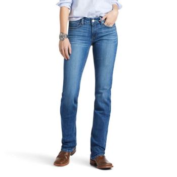 Ariat R.E.A.L. Stredne Rise Arrow Fit Catherine Straight Jean Maine | 7k576Prb