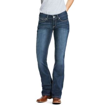 Ariat R.E.A.L. Stredne Rise Arrow Fit Stretch Shayla Boot Cut Jean Siva | r4PEmeGb