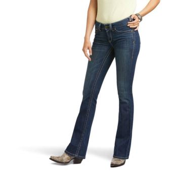 Ariat R.E.A.L. Stredne Rise Corinne Boot Cut Jean Pacific | cfHrmPdZ