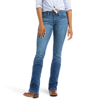 Ariat R.E.A.L. Stredne Rise Patricia Boot Cut Jean Maine | zxoBUZWf