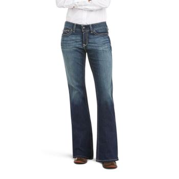 Ariat R.E.A.L. Stredne Rise Stretch Original Boot Cut Jean Spitfire | bQNztqR8
