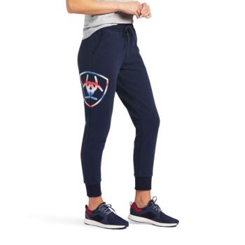 Ariat Real Ariat Jogger Sweatpants Námornícka Modrá | iJIbBG4m