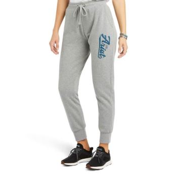 Ariat Real Ariat Jogger Sweatpants Siva | hQbMj9bP