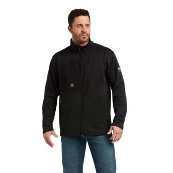 Ariat Rebar Dri-Tech DuraStretch Fleece Hybrid Jacket Čierne | a64rPwDC