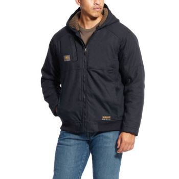 Ariat Rebar DuraCanvas Jacket Čierne | q4nDLrP1