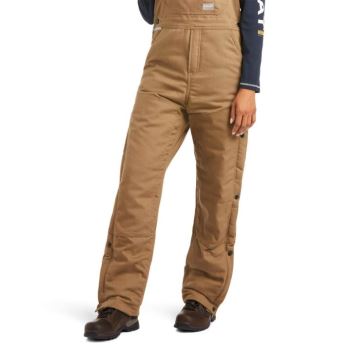 Ariat Rebar DuraCanvas Stretch Insulated Bib Hnedožltý | qZqPE0Wy