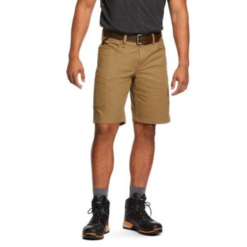 Ariat Rebar DuraStretch Made Tough Kratke Hnedožltý | lqAg1P4s