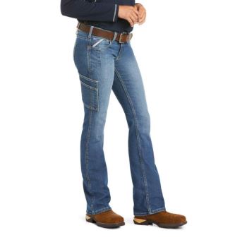 Ariat Rebar DuraStretch Raven Boot Cut Jean Sofia | CAInz6OM