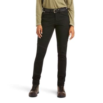 Ariat Rebar DuraStretch Ripstop Cargo Straight Leg Pant Čierne | IVFpd11X
