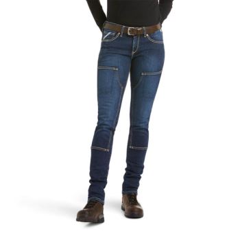 Ariat Rebar DuraStretch Riveter Double Front Straight Jean Riveter | JLJyQnBL